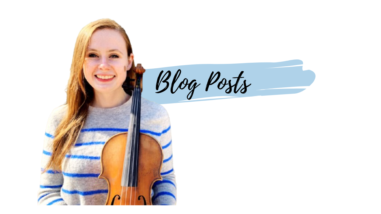 Violin Blog posts, image of Meghan at Learn Violin Online
